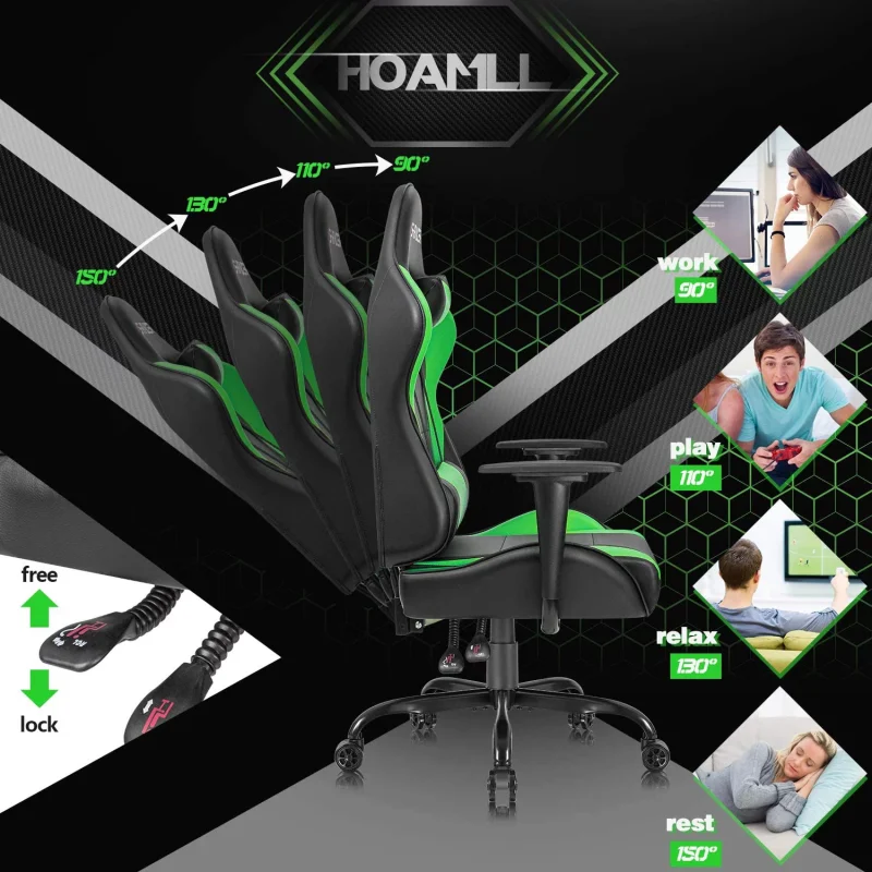 Gaming chair-green - Image 2