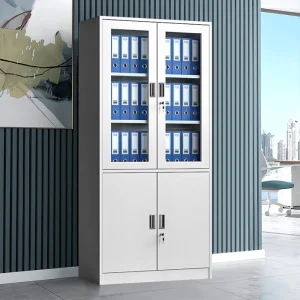 2 door steel lockable cabinet