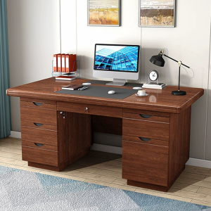 1.4m executive desk with drawers