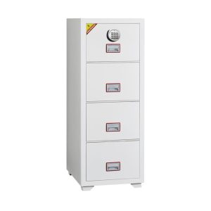 4-drawer office fireproof cabinet