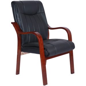 Boss office leather visitor's chair