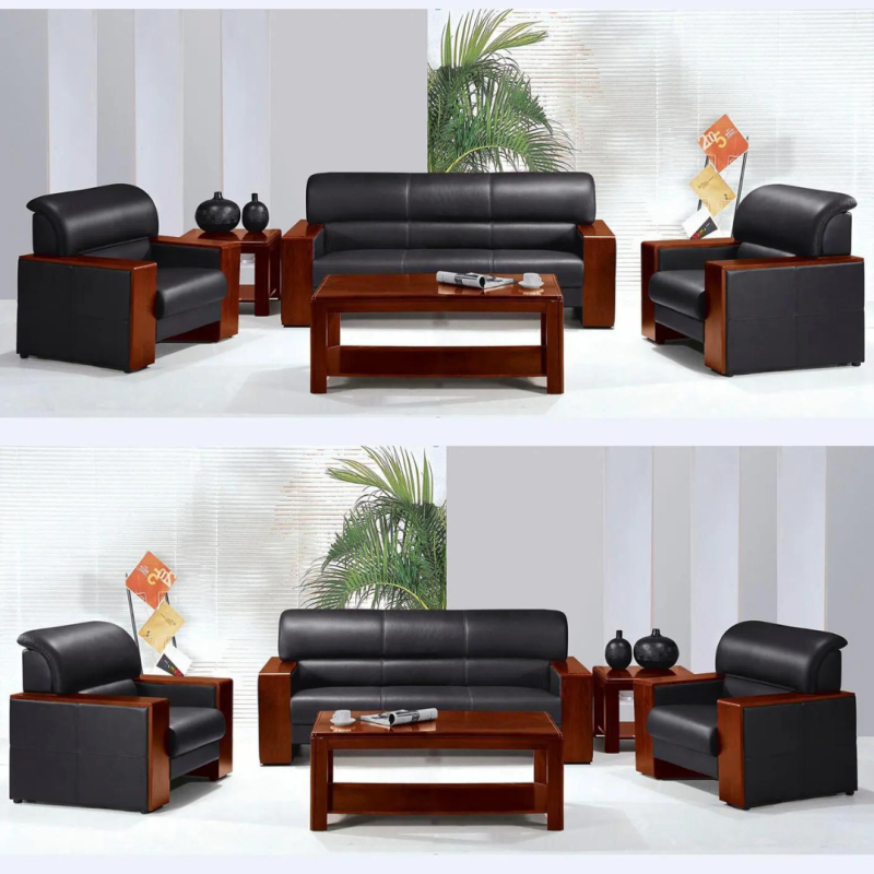 5-Seater Office Sofa Set (3+1+1))