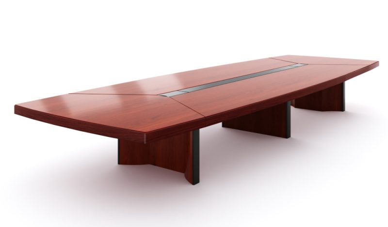 4.8m long Boardroom table - Image 4