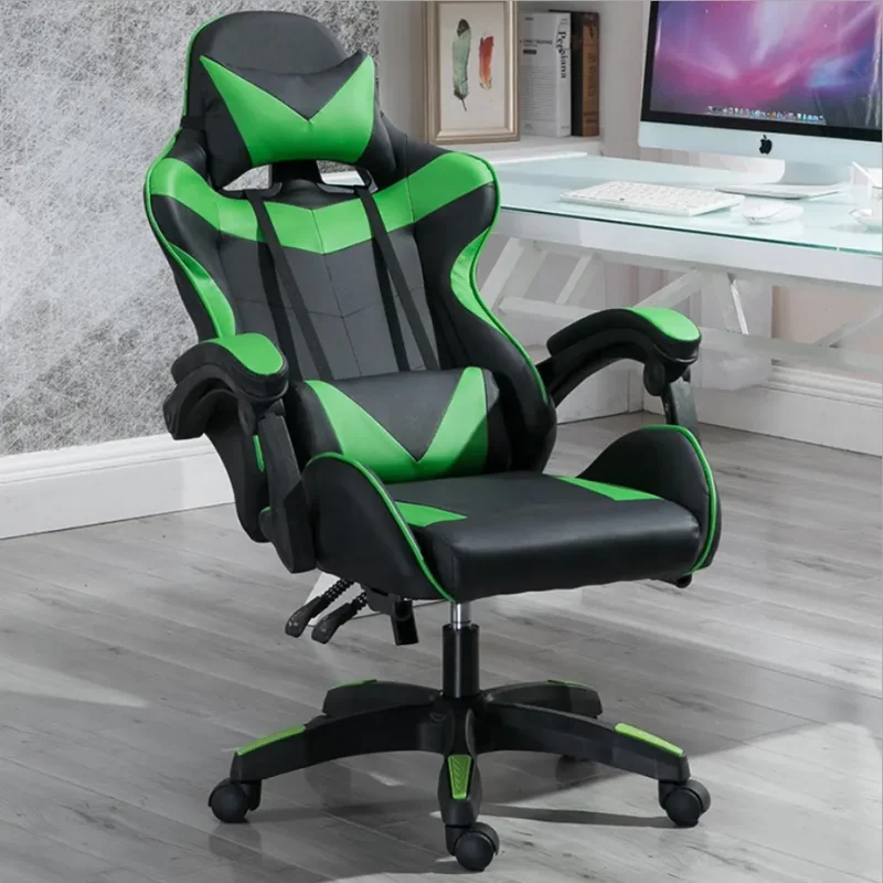 Gaming chair with massage cushions - Image 3