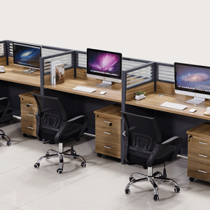3-way modular office workstation