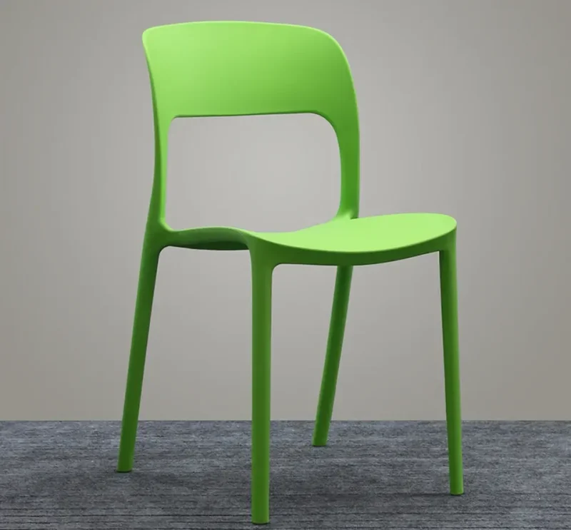 Bistro stackable plastic chairs - Image 7