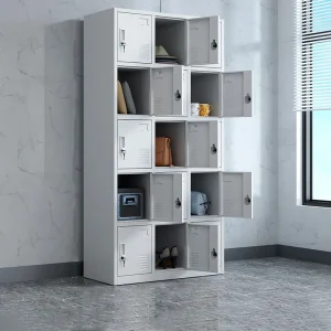 15-locker office filing cabinet