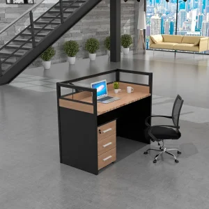 1-way modular office workstation