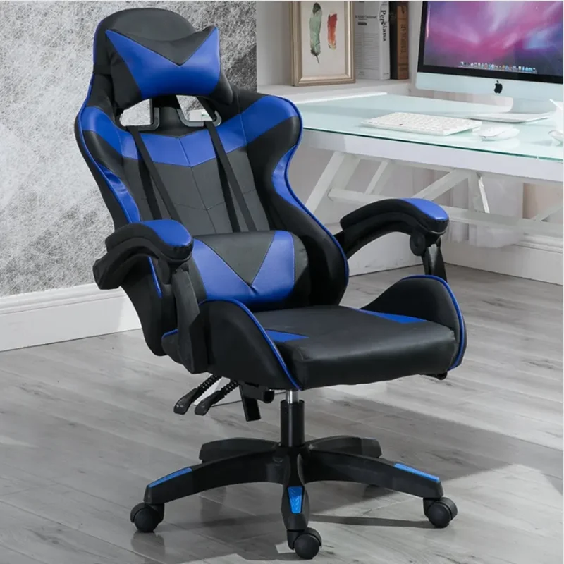 Gaming chair with massage cushions - Image 4