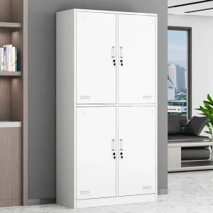 4-door metallic filing cabinet