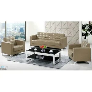 5-seater gray executive sofa