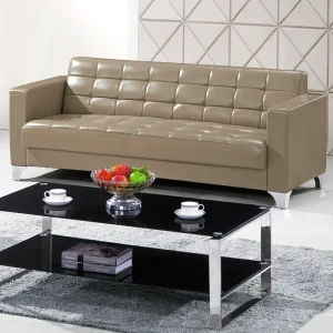 3-seater leather executive sofa