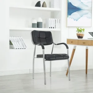 Stackable catalina leather waiting seat