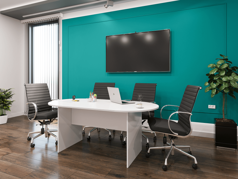 1.2m boardroom meeting table - Image 2