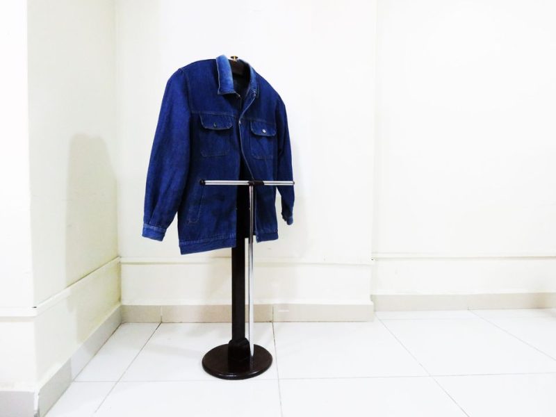 Executive wooden coat hanger