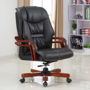 Manager's leather seat