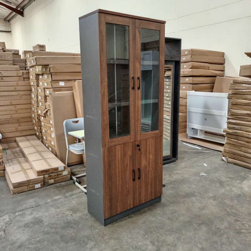 2-door wooden cabinet