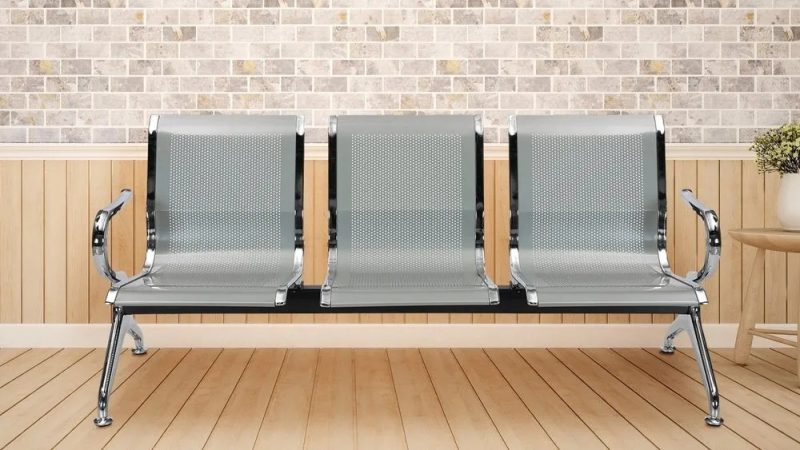 3-link airport/office waiting bench - Image 2