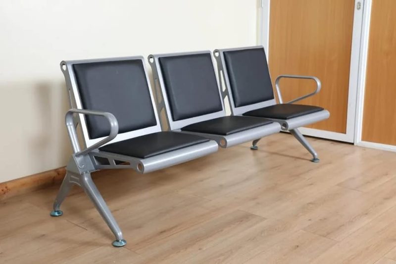 3-link reception waiting bench - Image 2