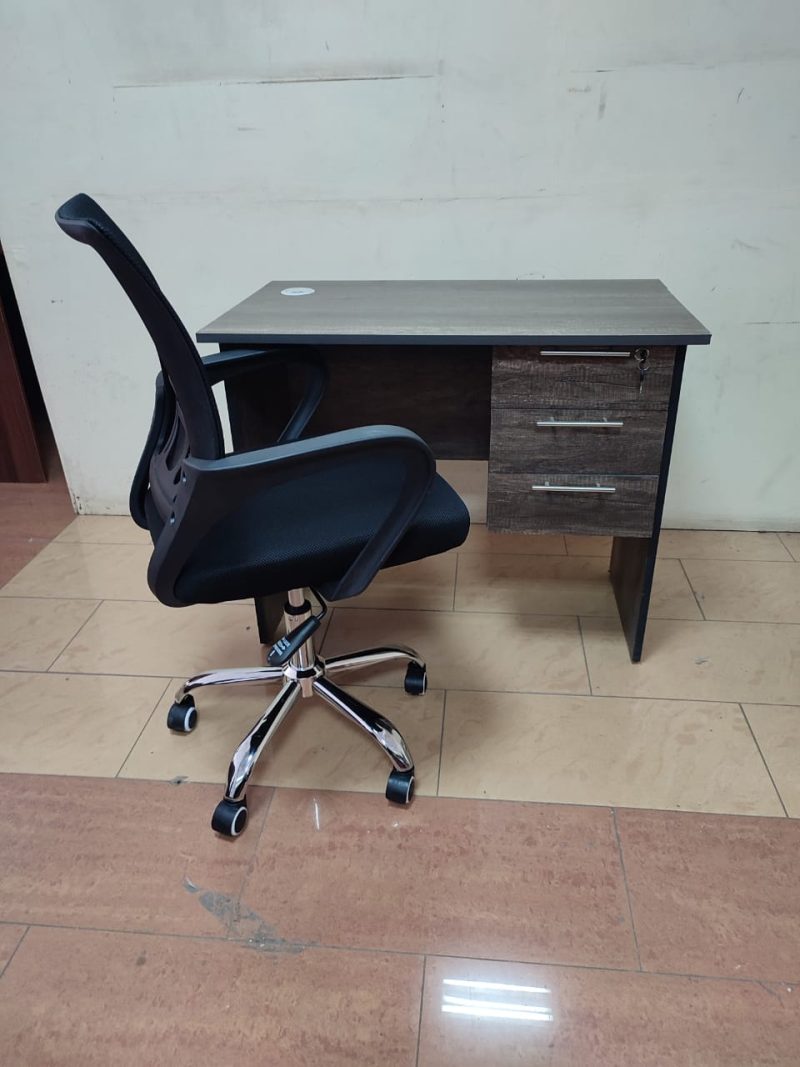 1.0m study desk & chair combo