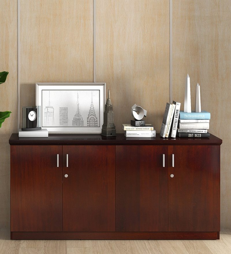 4-door storage office credenza