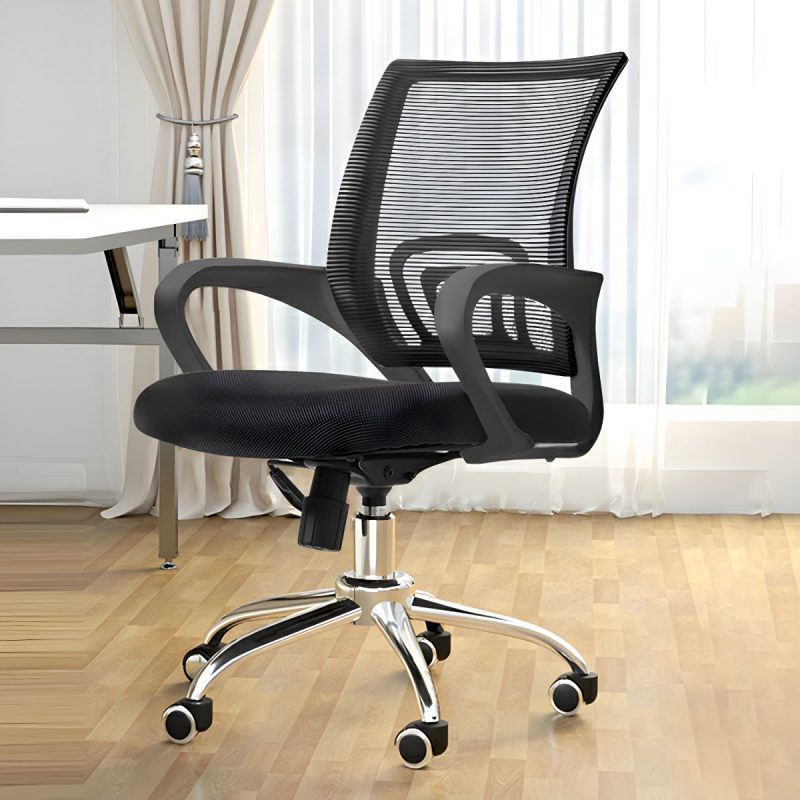 Mesh low back clerical seat - Image 3