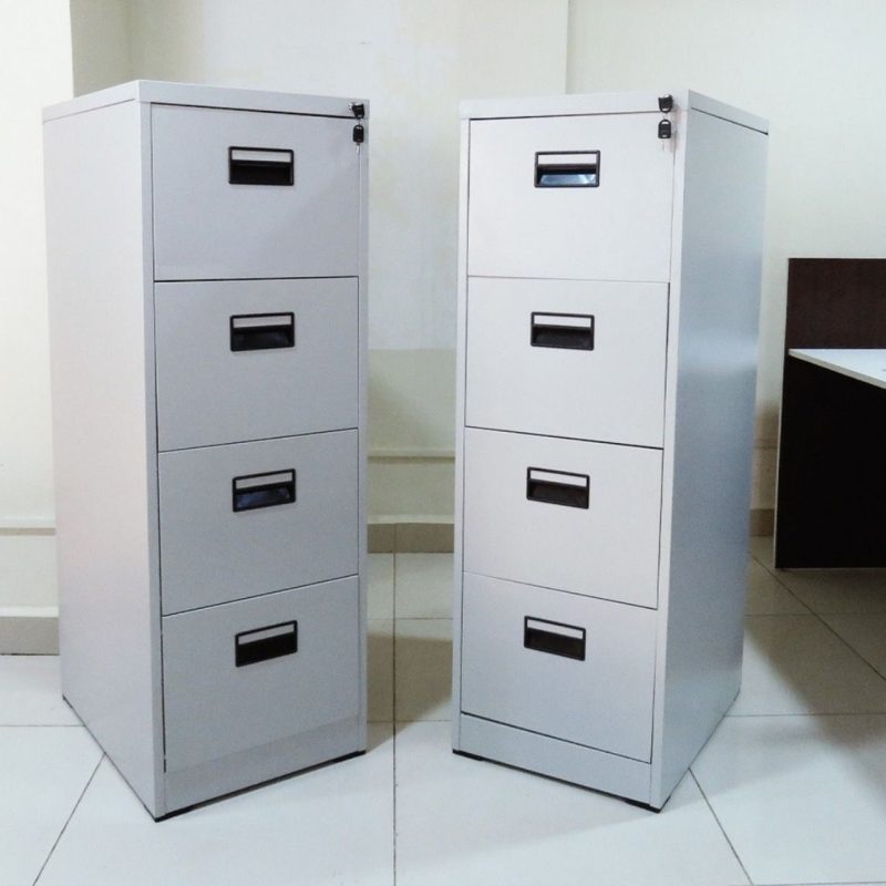 4-drawer office filing cabinet - Image 3