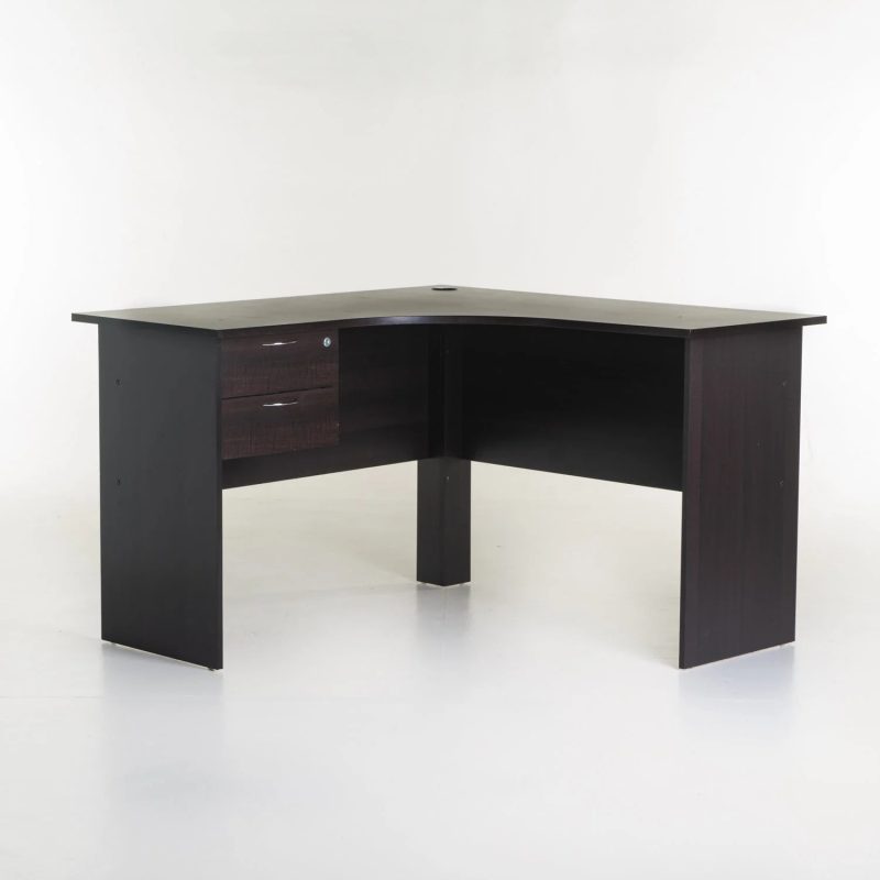 1.2m L-shaped office desk - Image 4