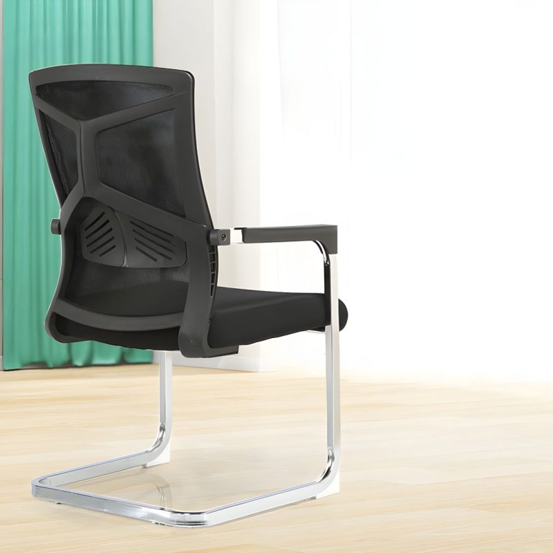 Ergonomic  mesh office visitor seat - Image 2