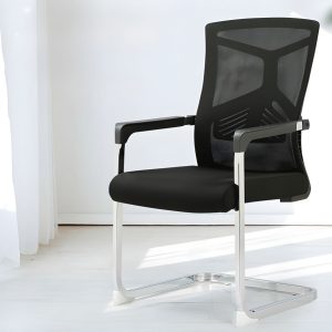 Ergonomic  mesh office visitor seat