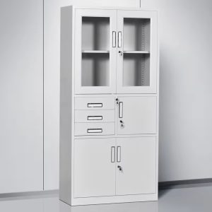 2-door metallic cabinet with safe