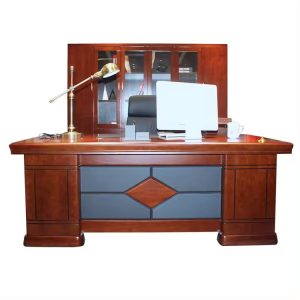 140cm L-shaped executive desk