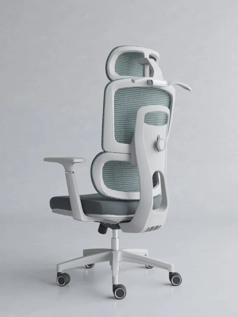 Orthopedic seat with adjustable lumbar support - Image 3
