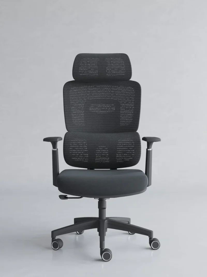 Reclining orthopedic office chair