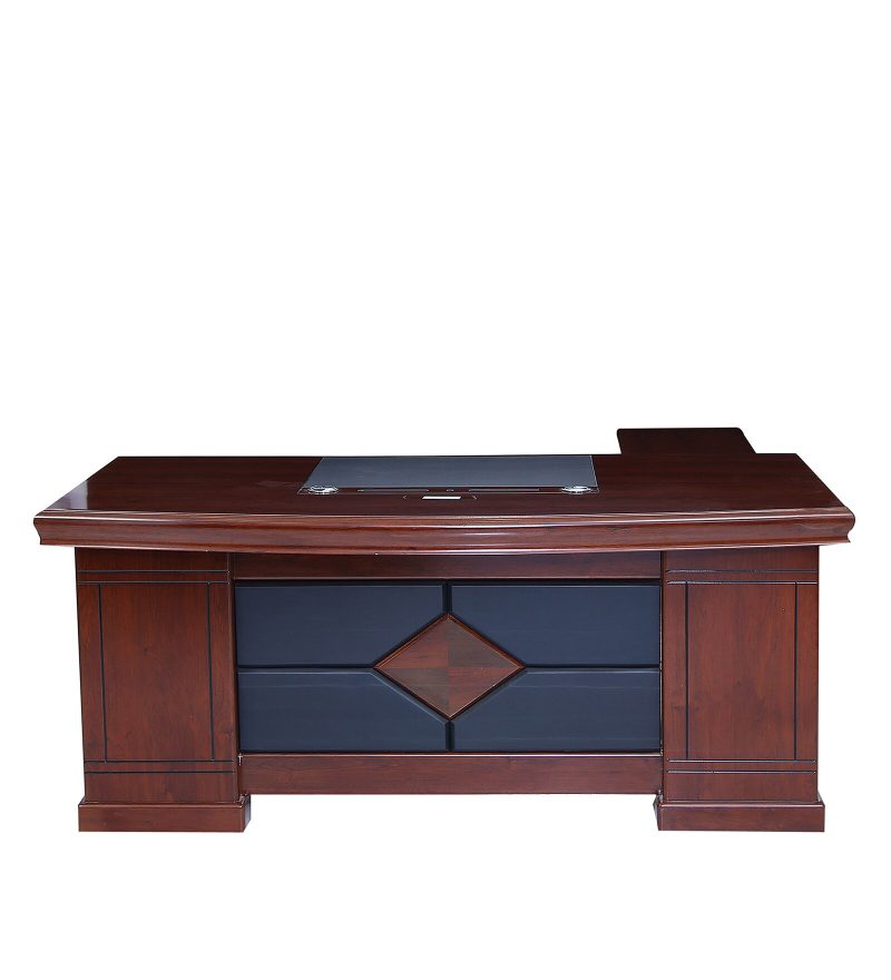 1.4m L-shaped executive desk - Image 4