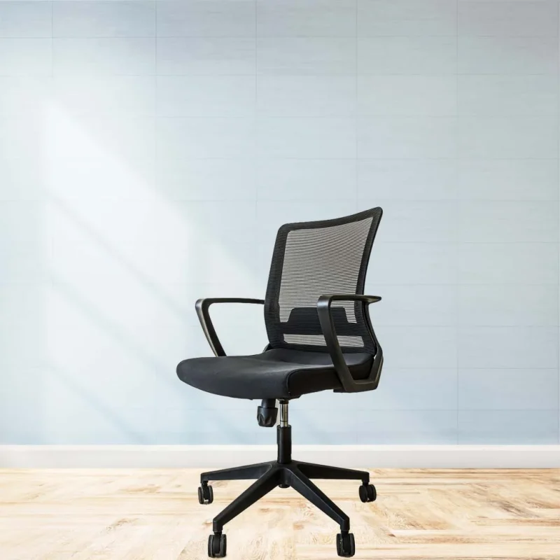 Medium-back mesh office seat - Image 2