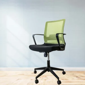Medium-back ergonomic office seat