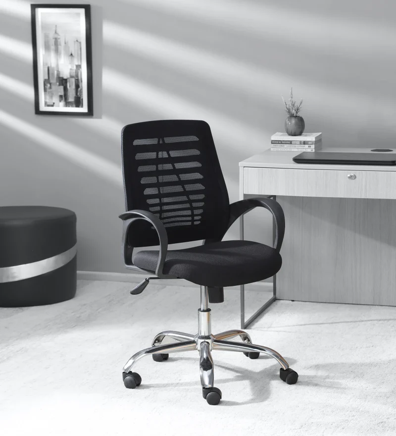 Medium back mesh office chair - Image 6