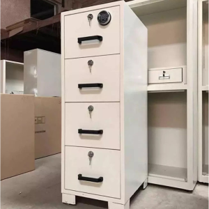 FireKing Four-Drawer Fireproof Cabinet