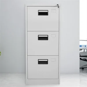 Lockable 3-drawer filing cabinet