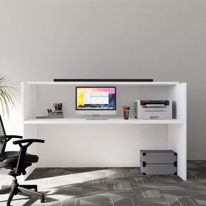 1.2m reception office desk - Image 2