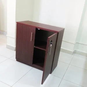 Wooden filling storage cupboard