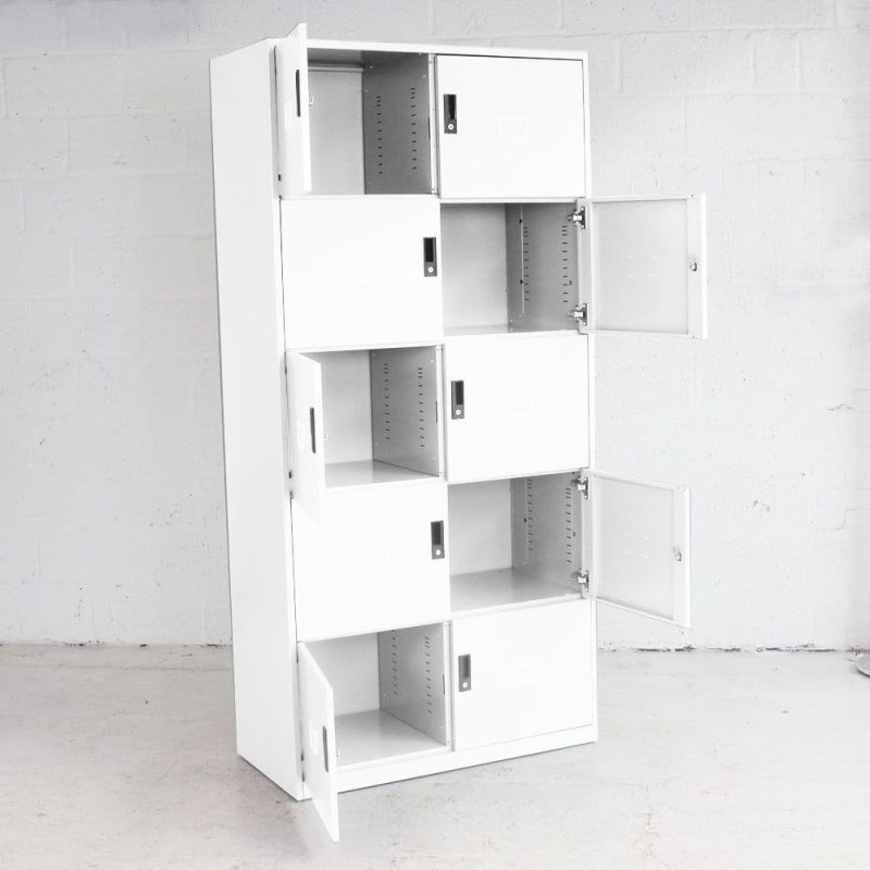 10-Locker office cabinet - Image 5
