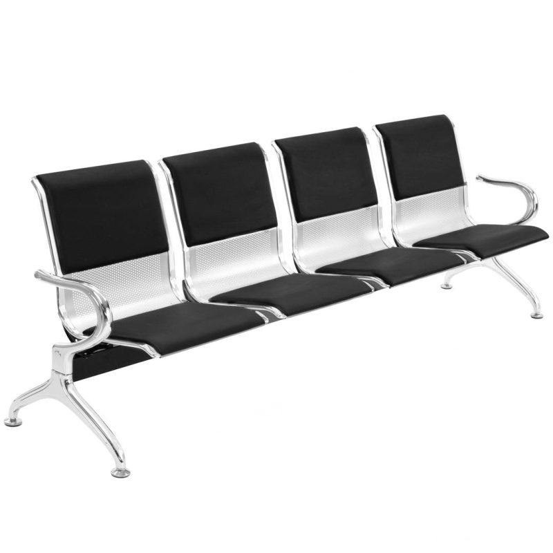 4-seater lobby waiting bench - Image 2