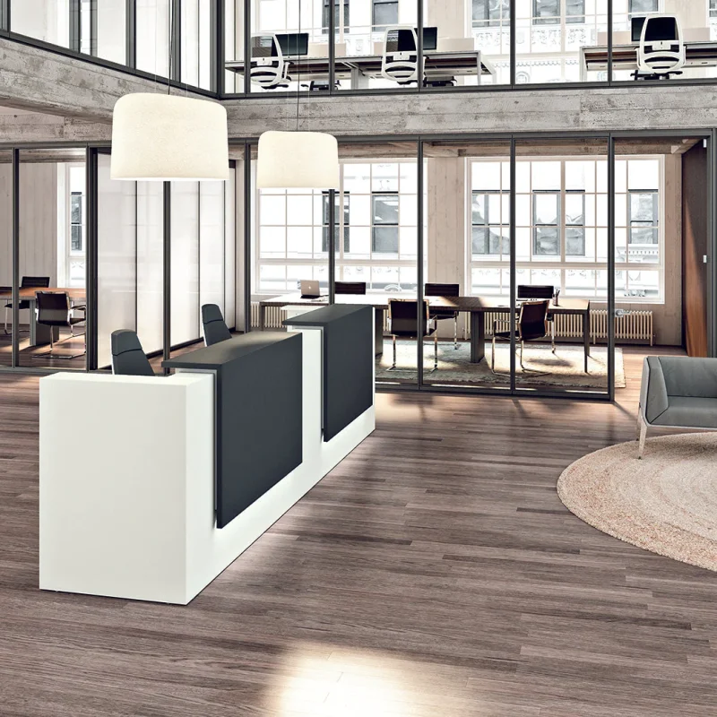 2-person reception desk